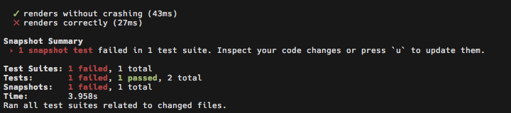 npm test